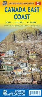 CANADA EAST COAST TRAVEL MAP This Is A Very Detailed Map Showing 418026 2