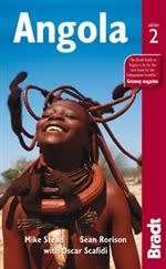 Angola Bradt Travel Guide Book showing cover detail, provincial maps, and practical travel logistics for Angola. Angola Bradt Travel Guide Book showing cover detail, provincial maps, and practical travel logistics for Angola.
