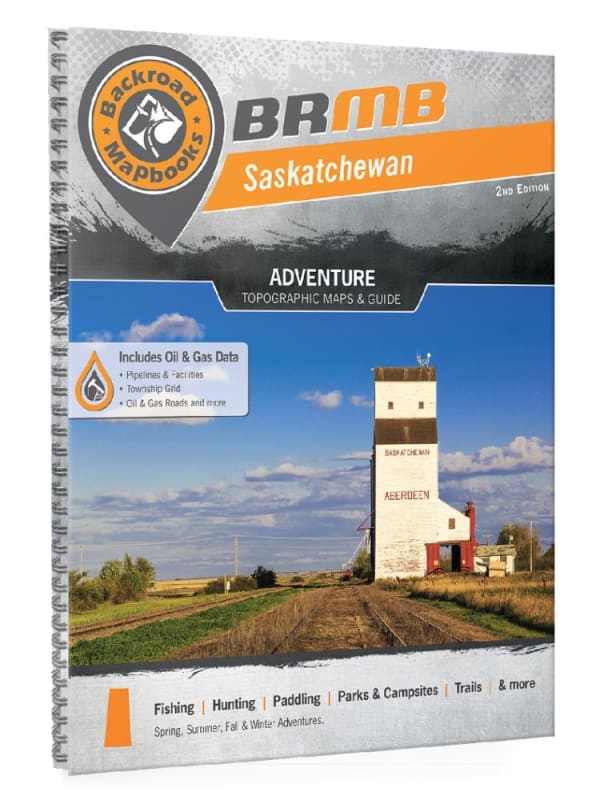 Saskatchewan Backroad Map Book. Discover a land that is much more than just prairies, although they are one of its greatest assets. The great prairie of Saskatchewan will allow you to see forever and the sky is bigger and bluer than city dwellers can imag