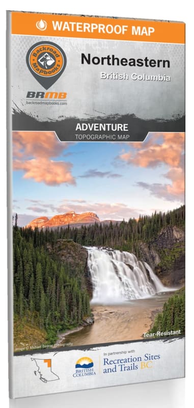 NE British Columbia Recreational roads & trails map. This large detailed topographic map covers all of Northeastern British Columbia. It shows 3D relief, all roads, logging roads recreational sites, trails, fish species, WMU's (Wildlife Management Units)