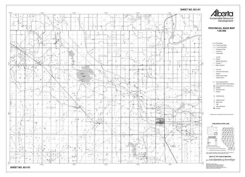 82I01R Alberta Resource Access Map