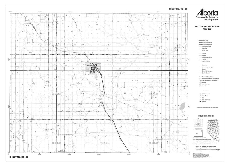 82I06R Alberta Resource Access Map