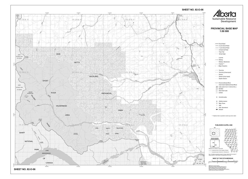 82O06R Alberta Resource Access Map