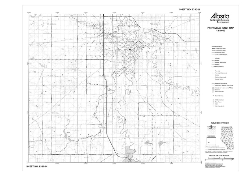 83K14R Alberta Resource Access Map