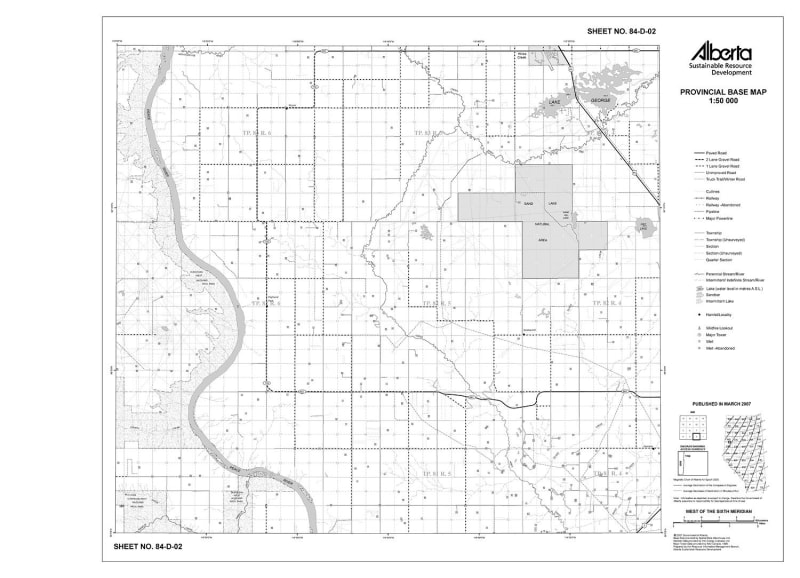 84D02R Alberta Resource Access Map