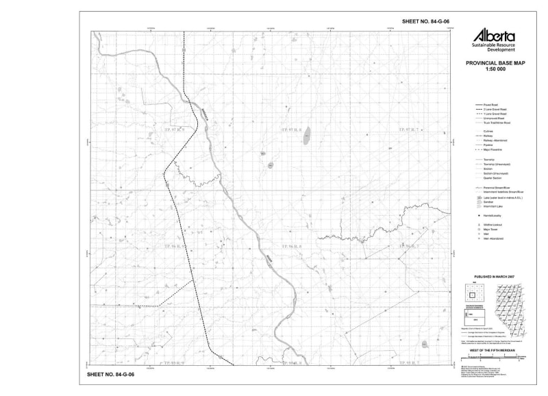 84G06R Alberta Resource Access Map