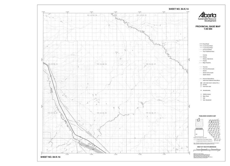 84K14R Alberta Resource Access Map