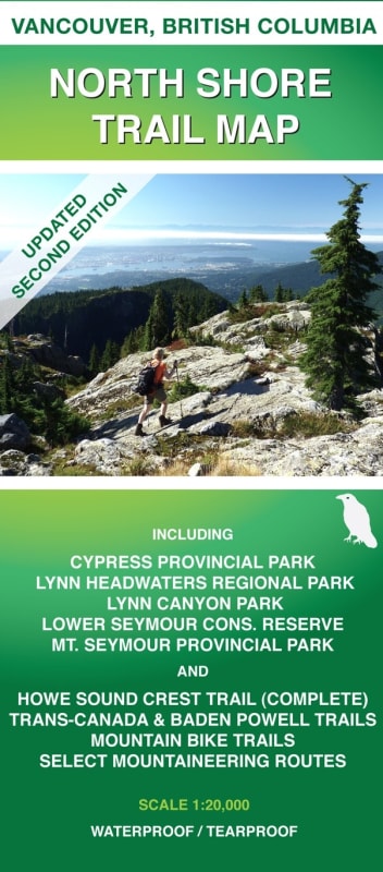 North Shore Trail Map - Waterproof. This North Shore trail map will appeal to those who enjoy walking, hiking, mountain biking or are mountaineering enthusiasts. Use this map to find trails to the best walks, hikes, rides, peaks, lakes, viewpoints, waterf