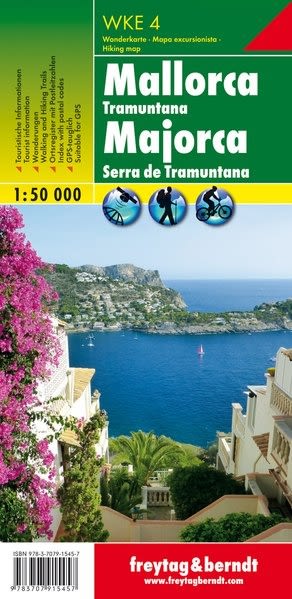 wke4 Mallorca Tramuntana Walking Map