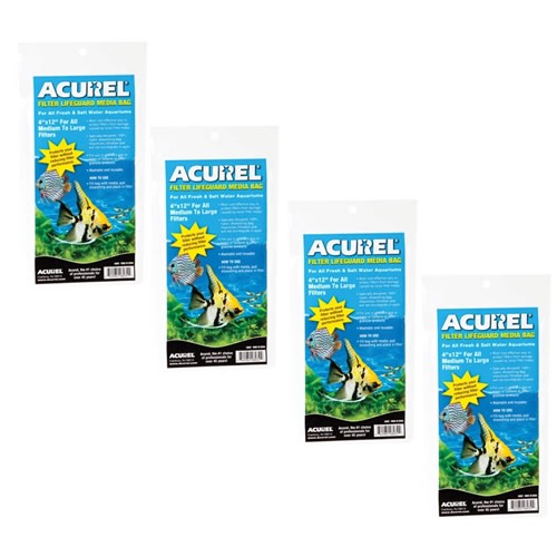 Acurel Lifeguard Media Bag 4" x 12" FOUR PACK Acurel Lifeguard Media Bag 4" x 12" FOUR PACK