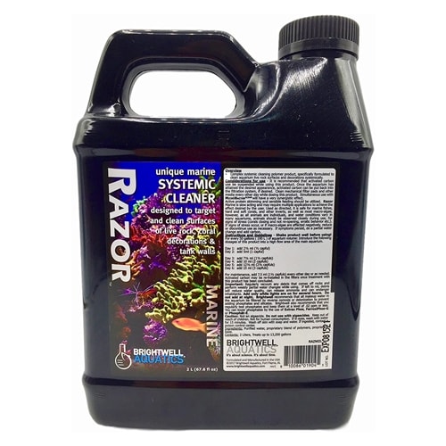 Brightwell Aquatics Razor Marine, Systemic Cleaner 2 Liters