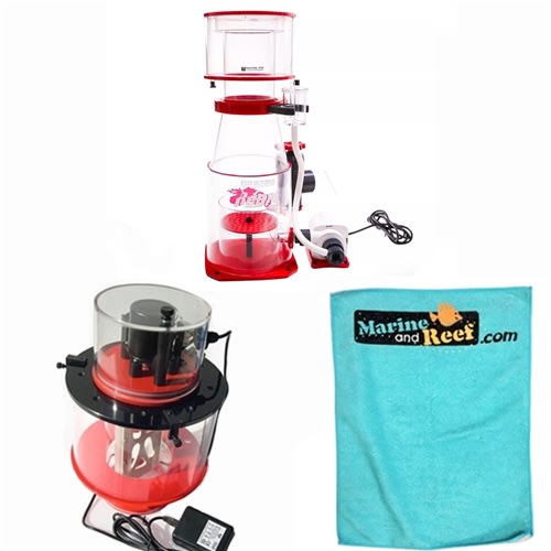 Reef Octopus Regal 200-INT In-sump Protein Skimmer & Reef Octopus OCTO Protein Skimmer Cleaner-150 Neck Cleaner & Towel Package