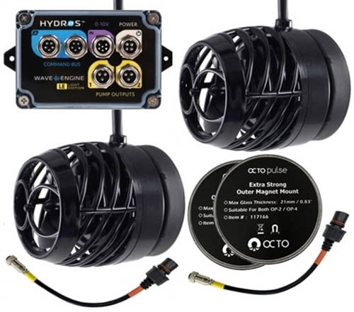 Reef Octopus OCTO Pulse 4 With WaveEngine LE, 2nd Pump+Cable & Extra Strong Magnets Package Reef Octopus OCTO Pulse 4 With WaveEngine LE, 2nd Pump+Cable & Extra Strong Magnets Package