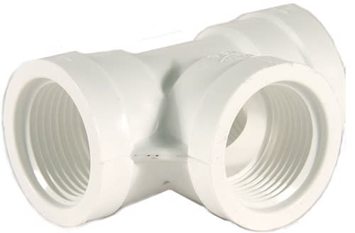 Dura Schedule 40 PVC Tee 1" FPT x 1" FPT x 1" FPT