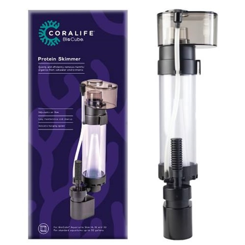 Coralife BioCube Protein Skimmer (V2) w/Needle Wheel (No Airstone or Air Pump Required!)
