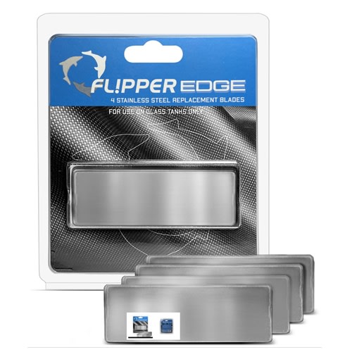 Flipper Edge Standard Stainless Steel Blades (4 pack) Flipper Edge Standard Stainless Steel Blades (4 pack)