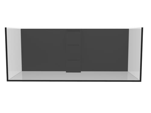 Fiji Cube 142 Gallon Shallow Internal Overflow Rimless Aquarium