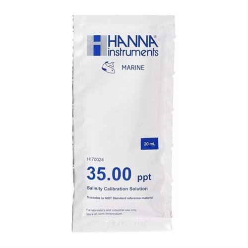 Hanna Salinity Calibration Solution Single Sachet Hanna Salinity Calibration Solution Single Sachet