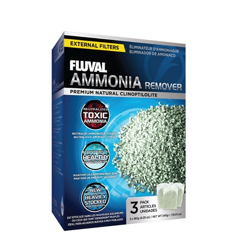 Fluval Ammonia Remover 3 Pack Fluval A-1480 Fluval Ammonia Remover 3 Pack Fluval A-1480