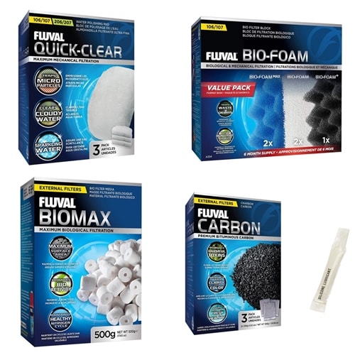 Fluval 106/107 Canister Filter Semi Annual Maintenance Kit