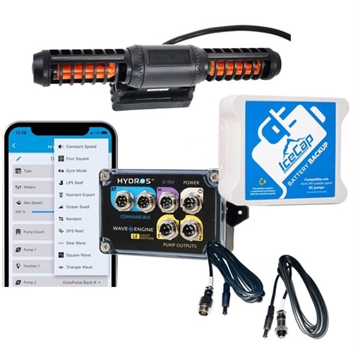 IceCap 4K Gyre Flow Pump w/ WaveEngine & Battery Backup Package IceCap 4K Gyre Flow Pump w/ WaveEngine & Battery Backup Package