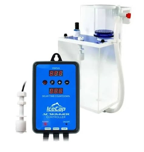 IceCap AC Skimmer Controller & 2.5 Liter HOB Waste Collector Package IC-SKS10A