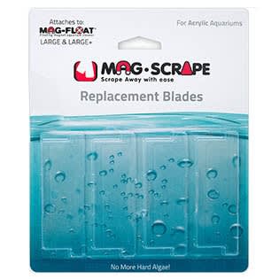 Mag-Float Replacement Lg & Lg+ Scraper Acrylic Blade 4-Pack Mag-Float Replacement Lg & Lg+ Scraper Acrylic Blade 4-Pack