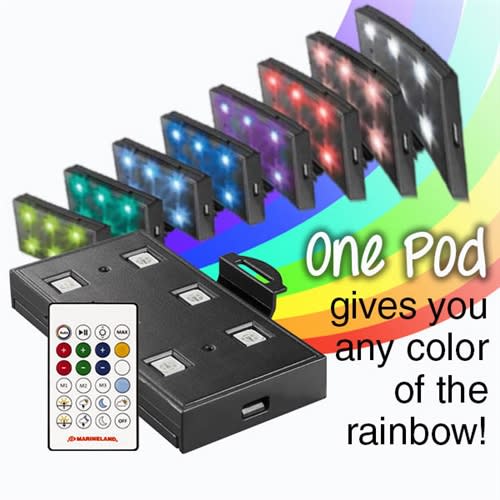 Marineland Color Changing LED POD with Remote Marineland Color Changing LED POD with Remote