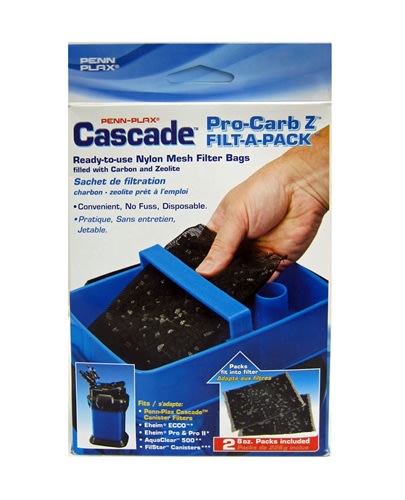 Cascade Canister Filter Pro-Carb+Z 2-Pack