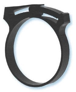 Black Nylon Hose Clamp for 3/4" ID Hose Black Nylon Hose Clamp for 3/4" ID Hose