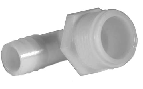 Nylon Elbow Adapters 3/4" MPT x 3/4" Hose Barb Nylon Elbow Adapters 3/4" MPT x 3/4" Hose Barb