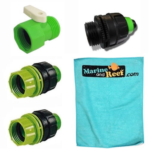 Python  25 ft. and 50 ft. No Spill Clean & Fill Replacement Parts 13-C Switch, 06-F Female Connector, 07-F Male Connector  & Towel Package