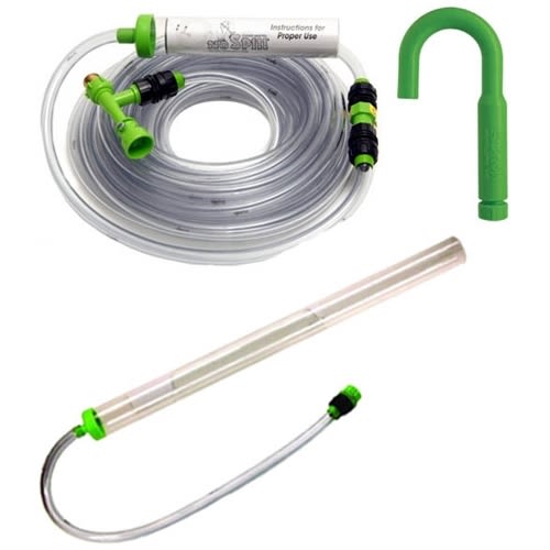 Python 50 ft. No Spill Clean & Fill w/ Python Hook & 24" Extended Length Gravel Tube Package Python 50 ft. No Spill Clean & Fill w/ Python Hook & 24" Extended Length Gravel Tube Package