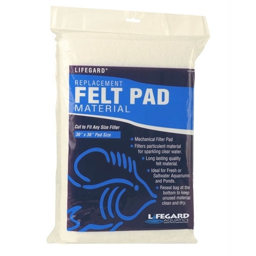 Lifegard Aquatics Felt Pad Material, 30" X 36" Lifegard Aquatics Felt Pad Material, 30" X 36"