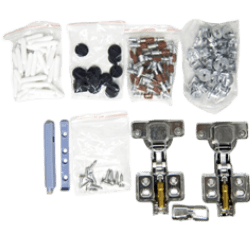 Red Sea Reefer Nano, Reefer 170 &  Max E-170 Cabinet Hardware Kit (Red Sea Part # 42178)