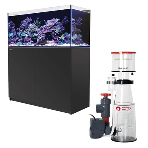 Red Sea REEFER 350 G3 Black Aquarium System & Reef Octopus OCTO Classic 110INT Protein Skimmer Bundle