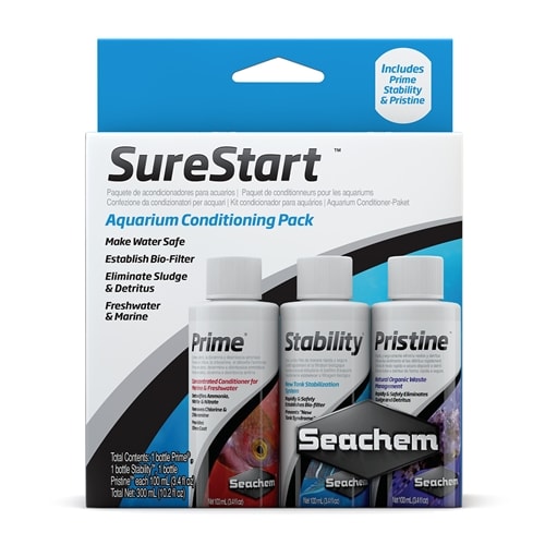 Seachem Sure Start Aquarium Conditioning Pack