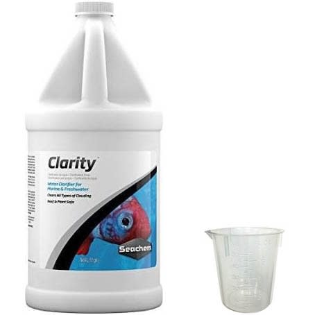 Seachem Clarity, 4 Liter w/ 50 ml Measuring Cup Seachem Clarity, 4 Liter w/ 50 ml Measuring Cup