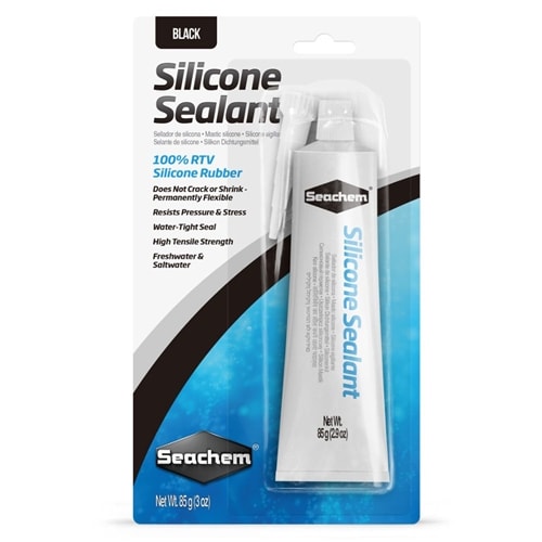 SeaChem Silicone Sealant Black 2.8 oz