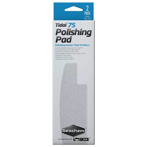 Seachem Tidal 75 Fine Replacement Polishing Pad (2 Pack) Seachem Tidal 75 Fine Replacement Polishing Pad (2 Pack)