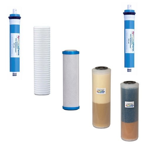 SpectraPure MaxCap Manual Flush 180 GPD System Replacement Cartridge Package SpectraPure MaxCap Manual Flush 180 GPD System Replacement Cartridge Package
