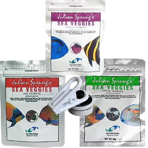 Two Little Fishies Veggie Mag with Sea Veggies Variety Package