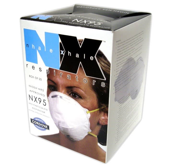 NX95 Respirators - 20/BX 12BX/CS NX95 Respirators - 20/BX 12BX/CS