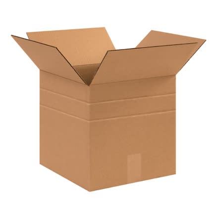 Box, 10 x 10 x 10 Multi-Depth 8, 6" 200# / 32 ECT 25 bdl./ 500 bale