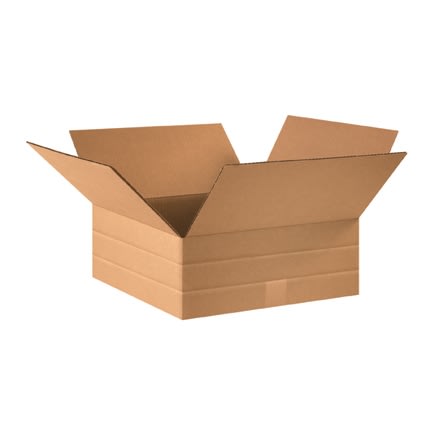 Box, 16 x 16 x 6 Multi-Depth 4, 2" 200# / 32 ECT 25 bdl./ 250 bale