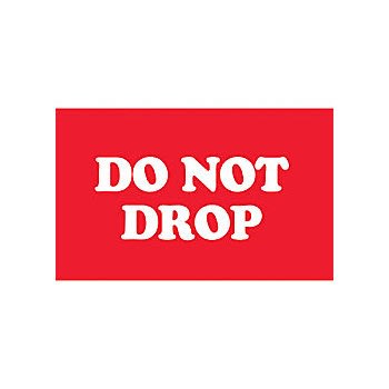 LABELS, 3" x 5", DO NOT DROP, 500/ROLL