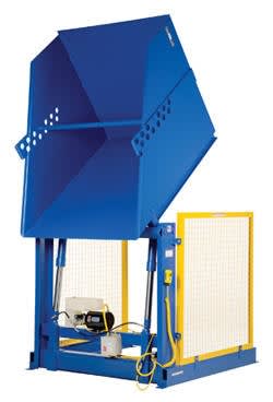 BOX DUMPER, 4000 LB CAPACITY, 60" DUMP HEIGHT, 69"W FRAME, 460V 3PH