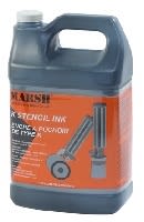 INK, STENCIL, TYPE K, RED, GALLON