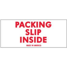 LABELS, 2" x 4", PACKING SLIP INSIDE, 500/ROLL