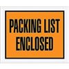 Full Face Colored Packing List Envelopes